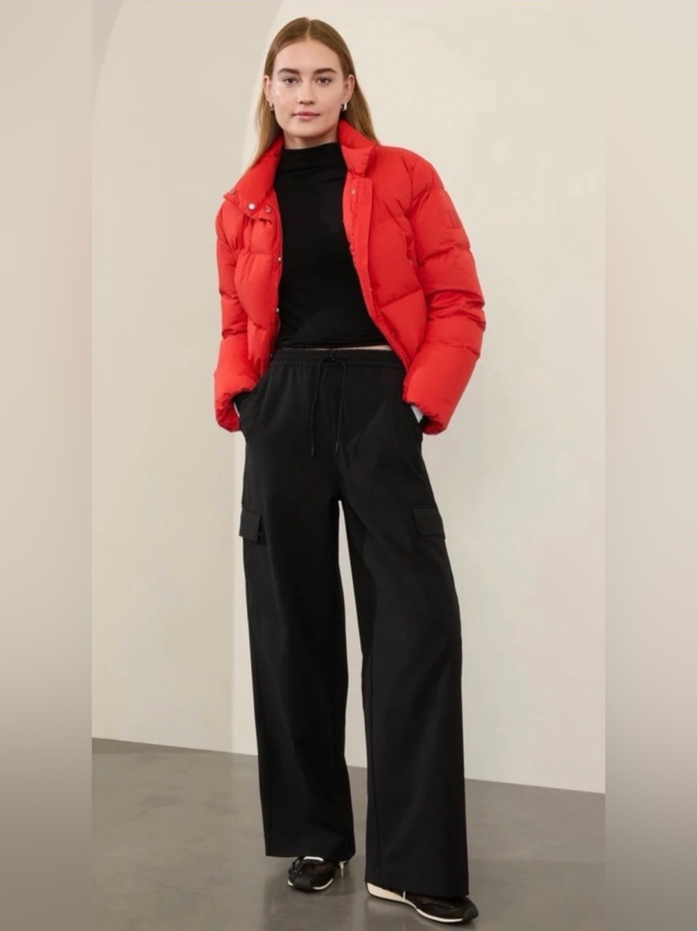 NWT Athleta Promenade High Rise Cargo Pants